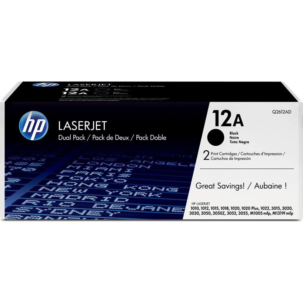 Hewlett-Packard Tonerkassetten 2er-Pack 12A