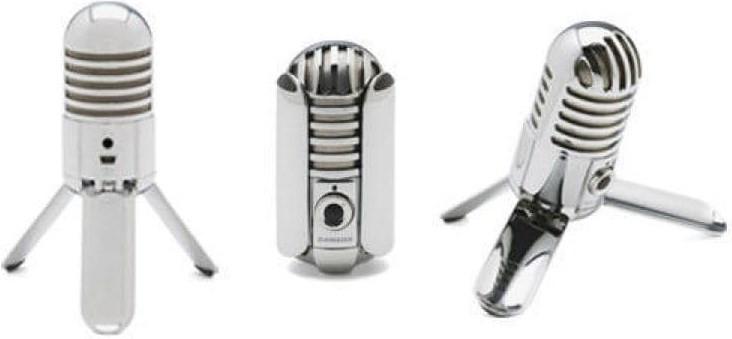 SAMSON SAMSON Meteor USB Microphone chrome SAMTR Studio Condenser Micro