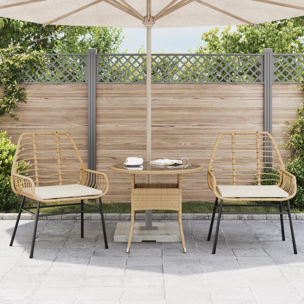 VidaXL Gartenstuhl poly-rattan