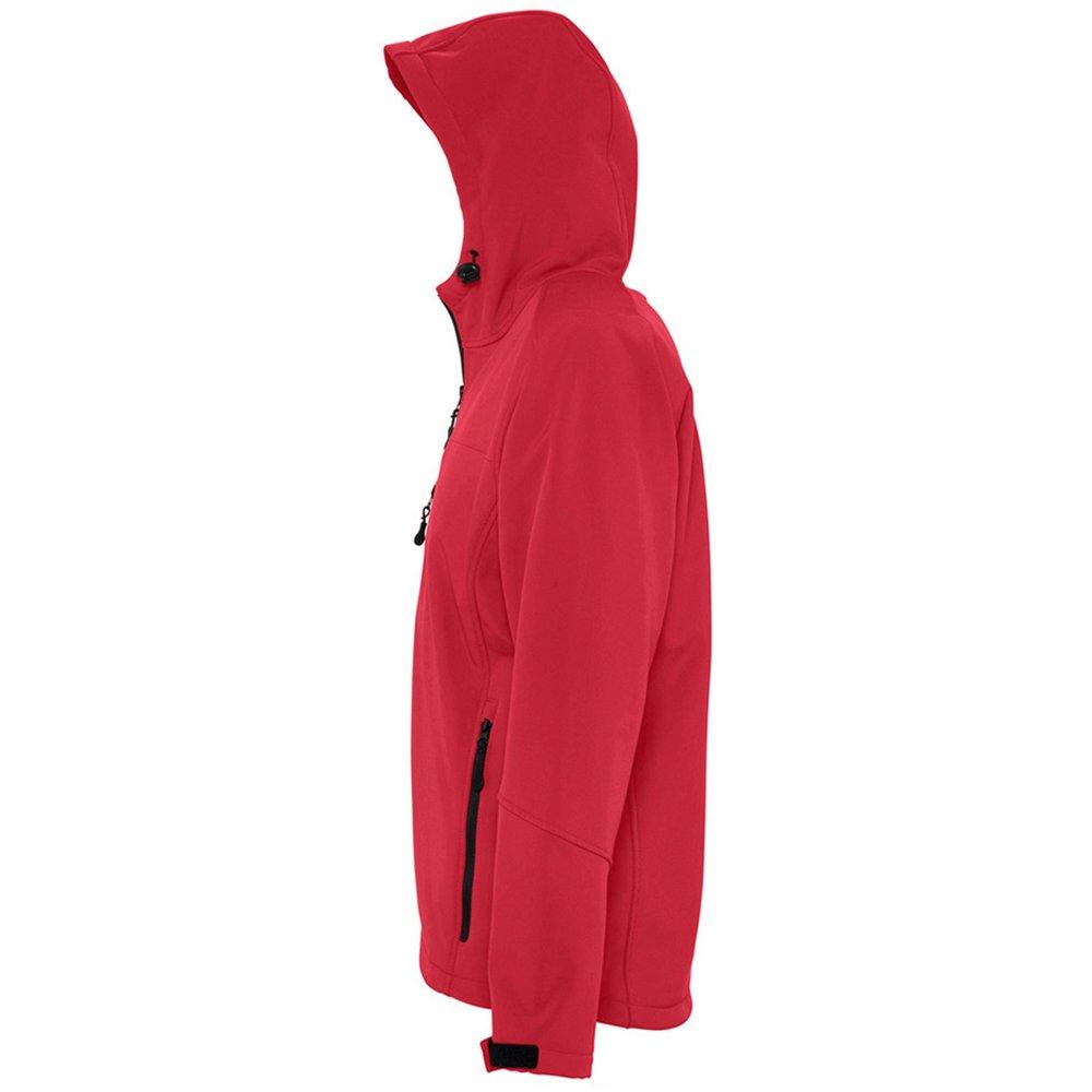 SOLS Replay SoftshellJacke mit Kapuze, atmungsaktiv, winddicht, wasserfest