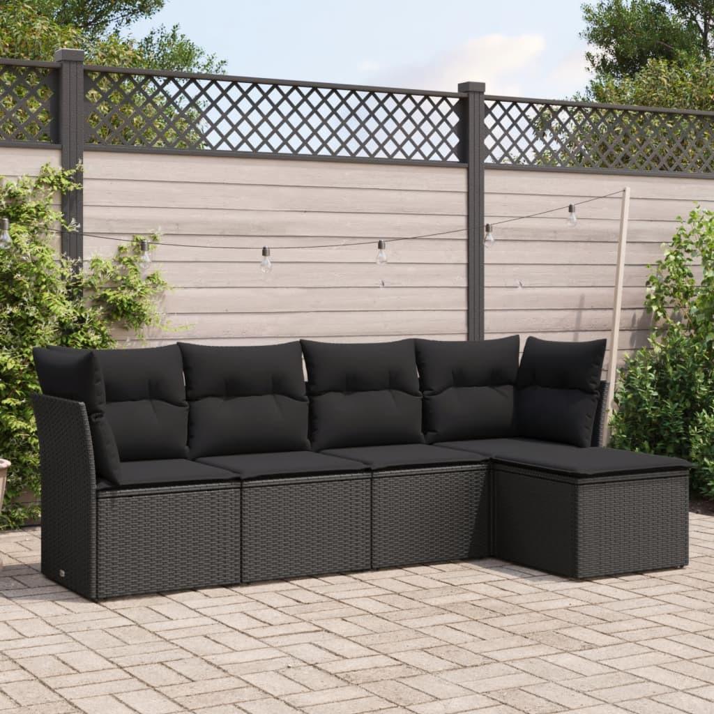 VidaXL Garten sofagarnitur poly-rattan