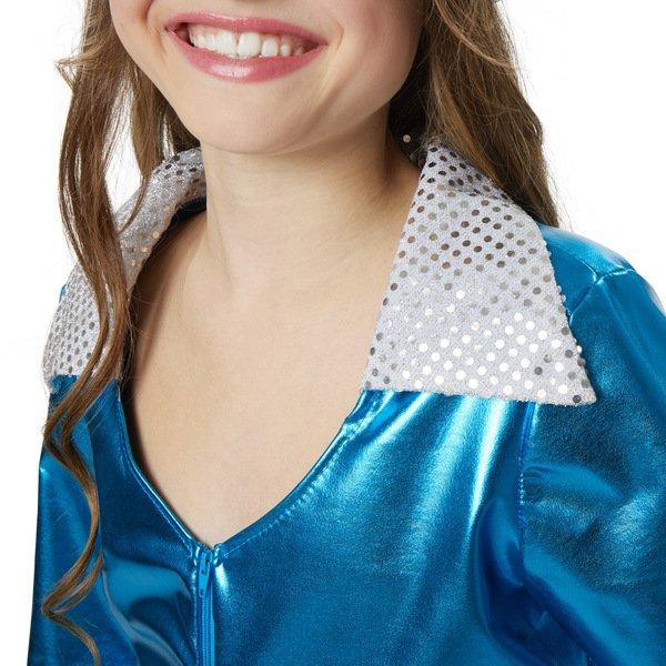 Tectake Mädchenkostüm Glitzerndes Disco Starlet