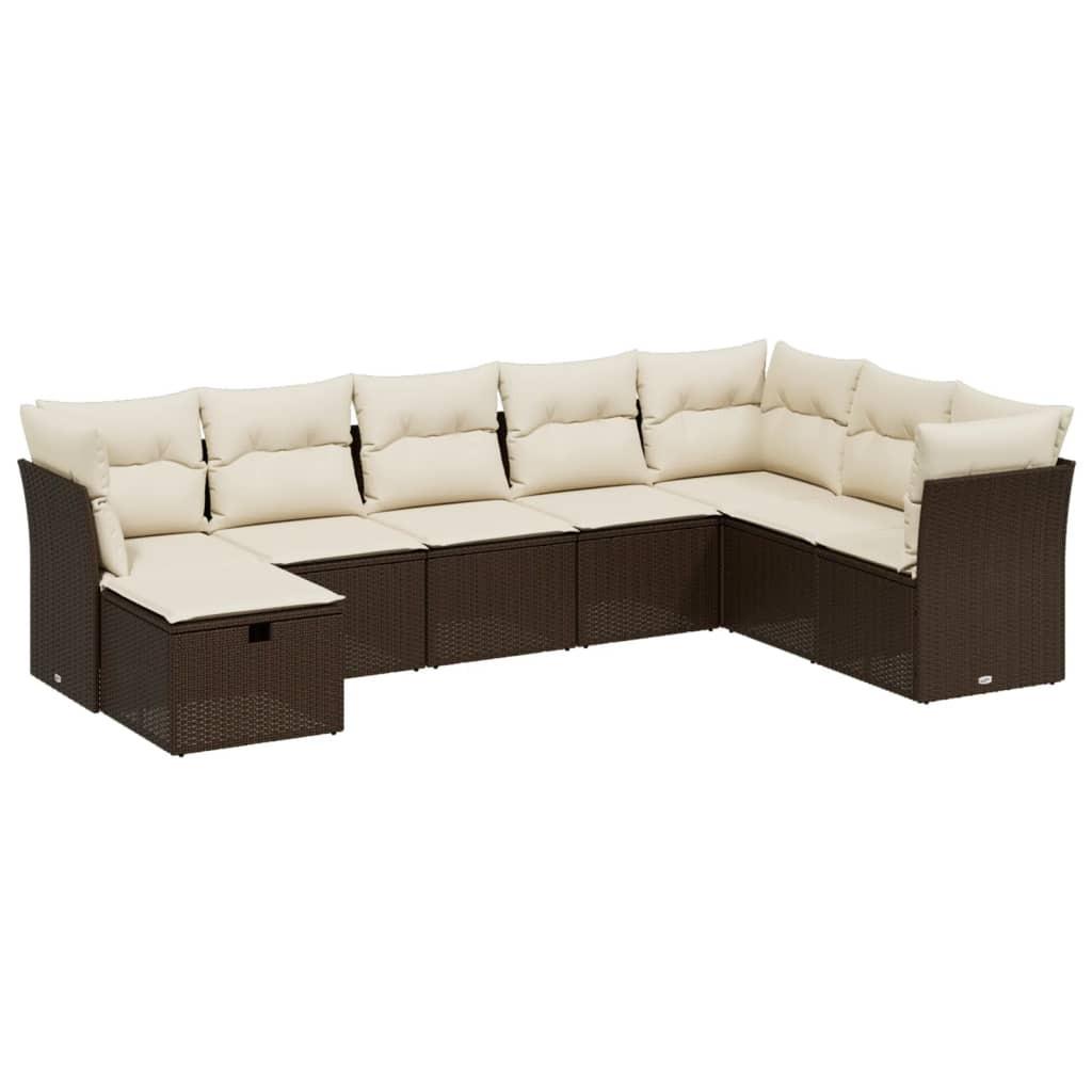 VidaXL Garten sofagarnitur poly-rattan