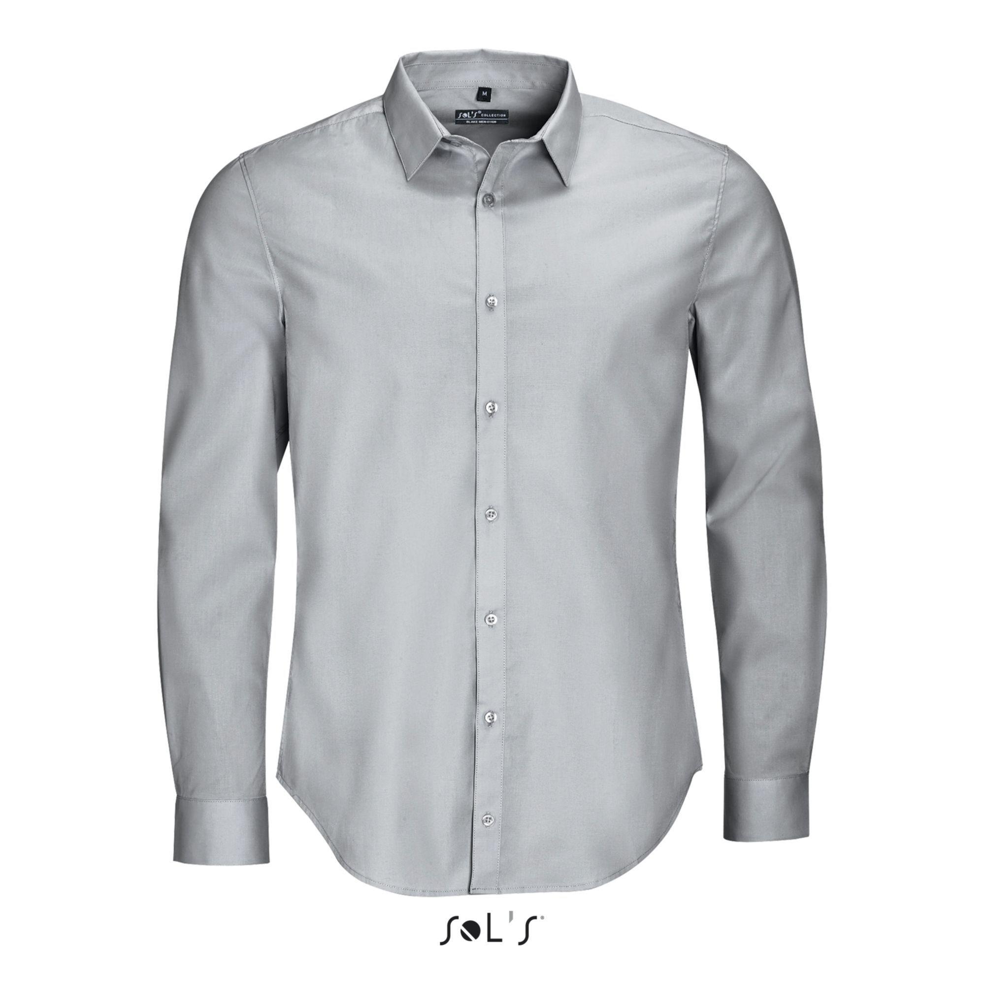 SOLS Ol' Blake Tailored Fit Langarmhemd