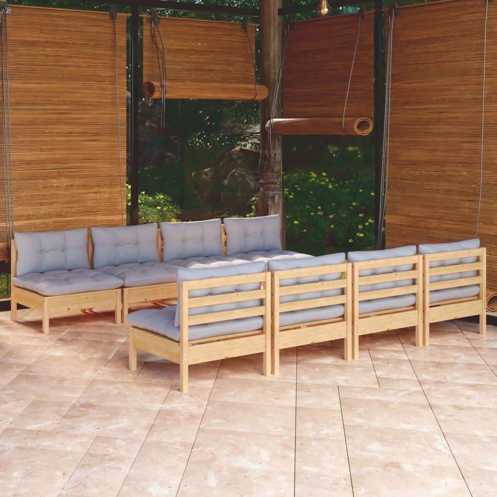 VidaXL Garten-lounge-set kiefernholz