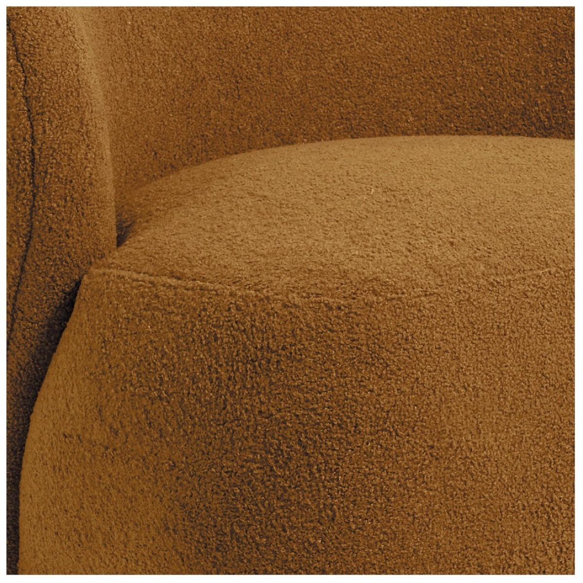 Blanc d'Ivoire Sessel Lisette Bouclé curry