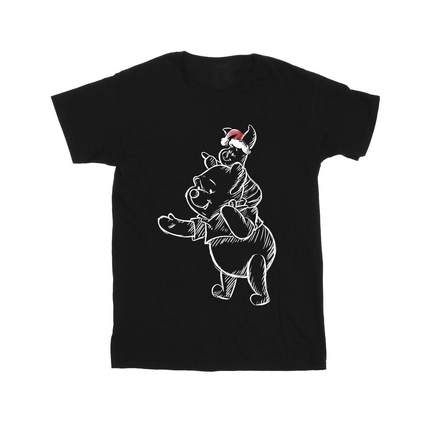Disney Winnie Puuh Ferkel Weihnachts T-Shirt