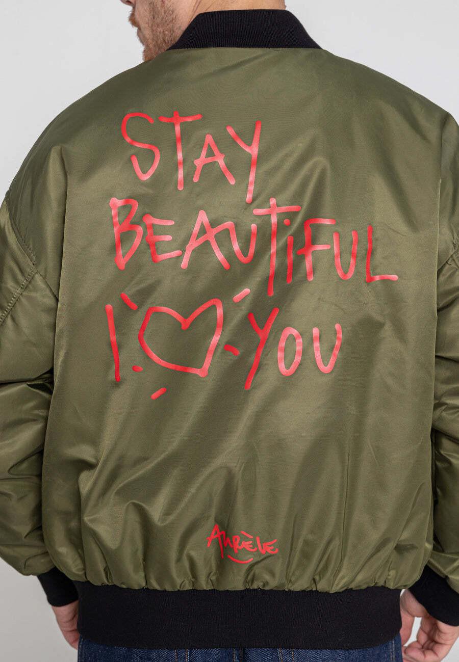 Bomber Bomberjacke Stay Beautiful
