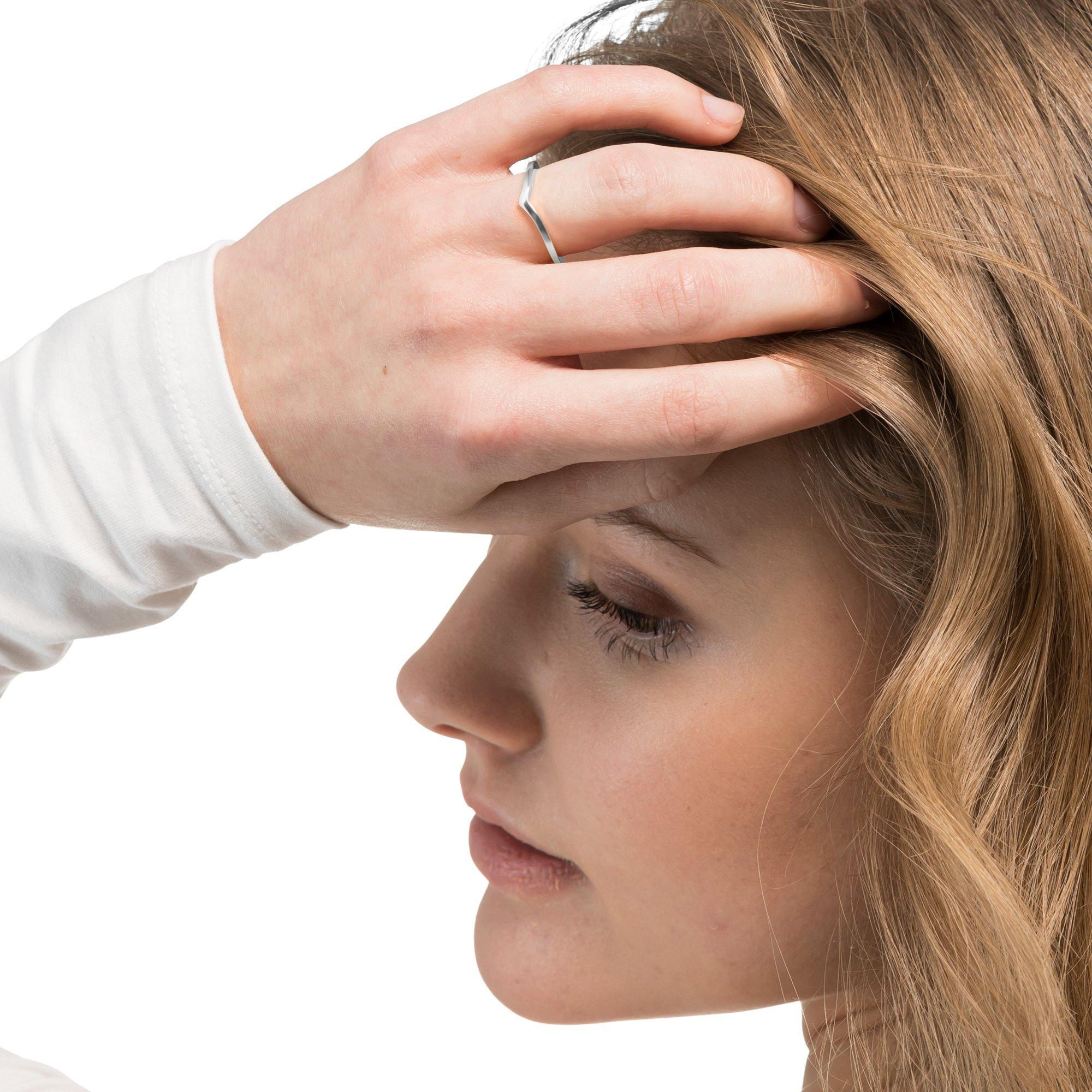 Heideman Lia silberfarben poliert