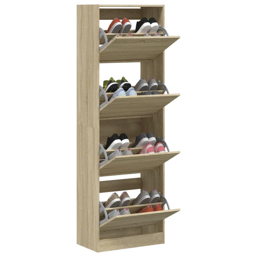 VidaXL Schuhschrank holzwerkstoff
