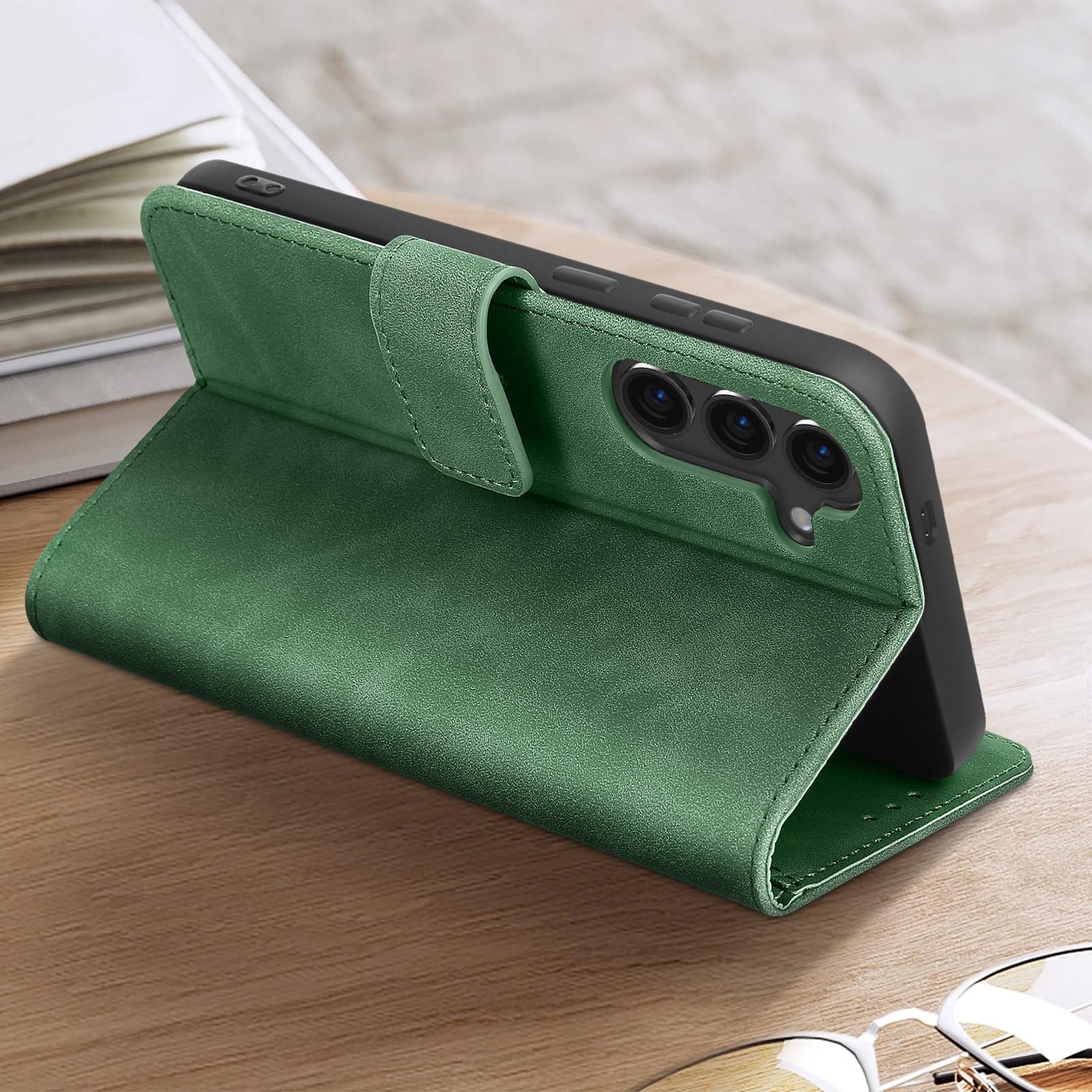 Avizar Soft-Touch Etui Samsung S24 Plus Grün