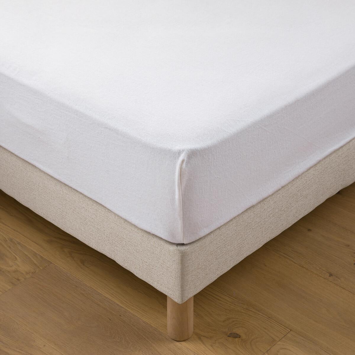 La Redoute Intérieurs Matratzenschutz aus Baumwollmolton gegen Milben H20cm
