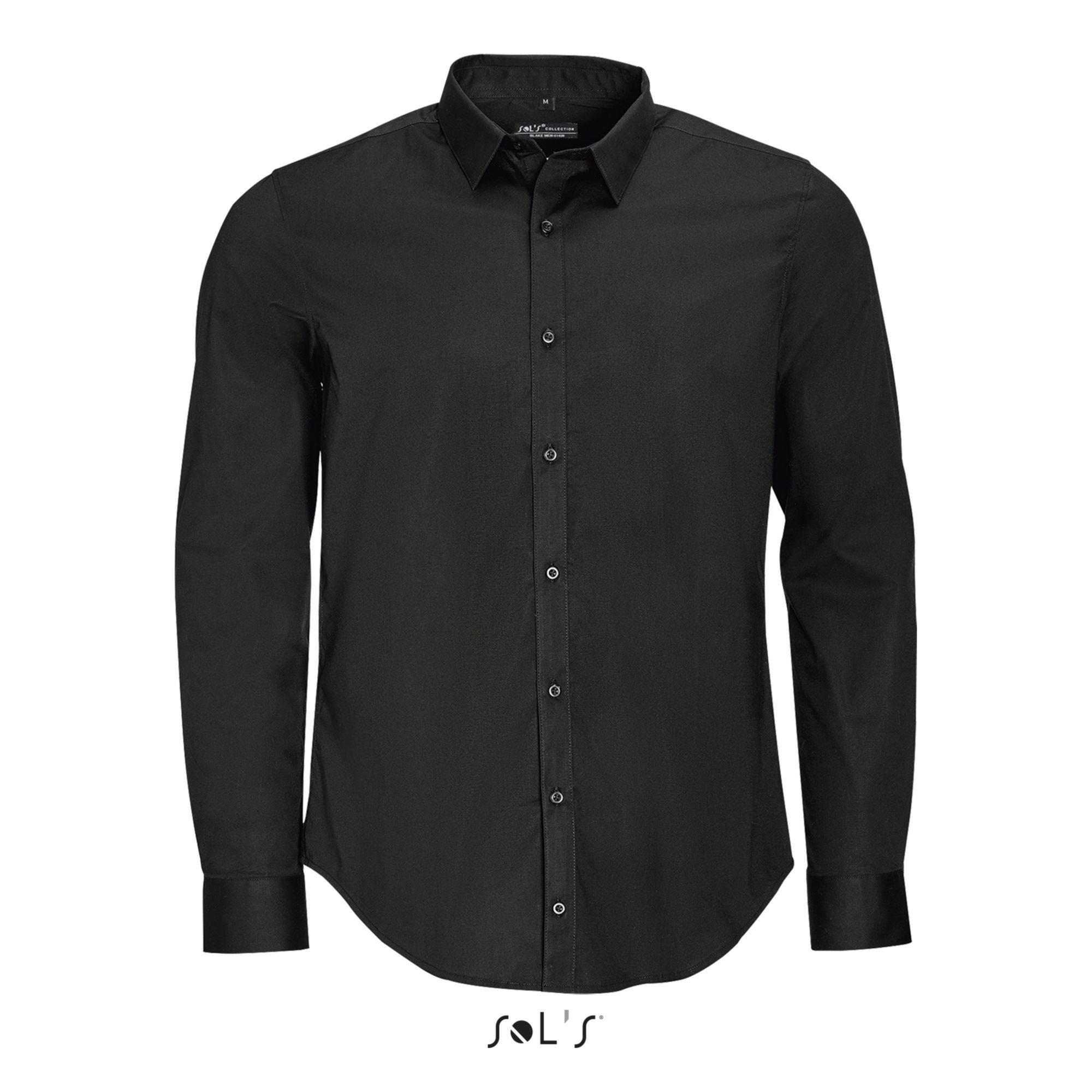 SOLS Ol' Blake Tailored Fit Langarmhemd