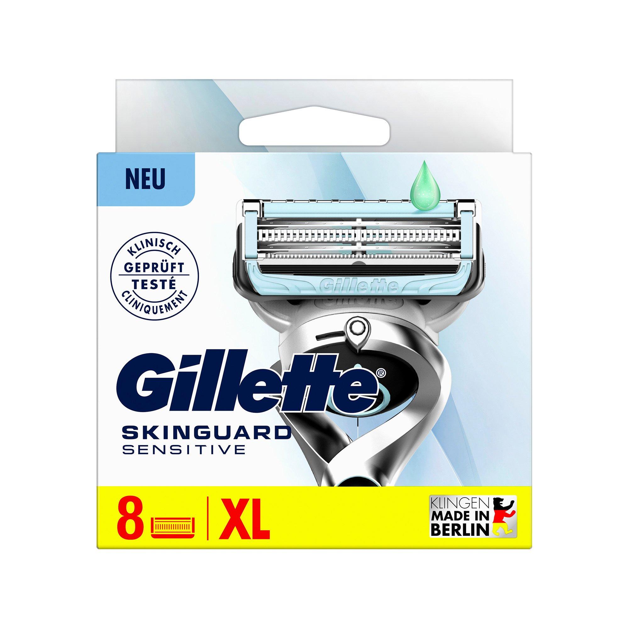 Gillette SkinGuard Sensitive Systemklingen Rasierklingen SkinGuard Sensitive
