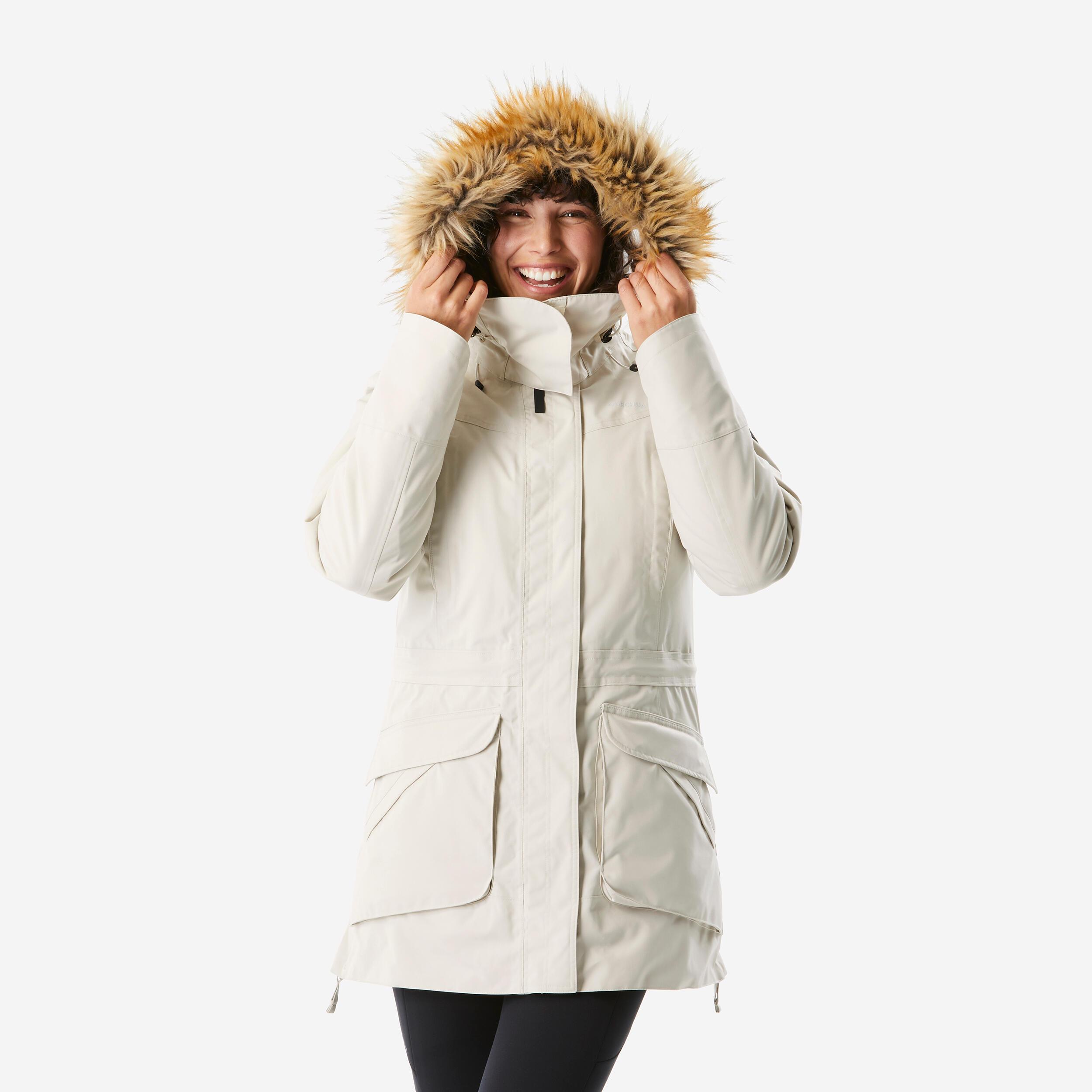 QUECHUA Winterjacke Parka bis -20°C wasserdicht Winterwandern - SH900