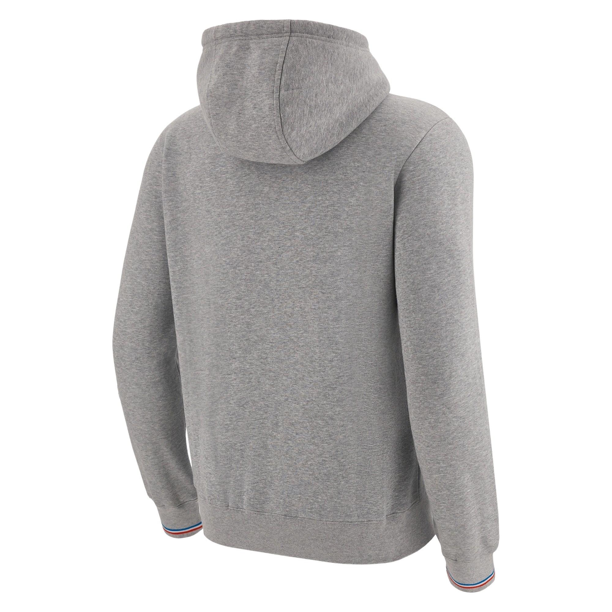 macron sweatshirt mit kapuze und reißverschluss rwc frankreich 2023