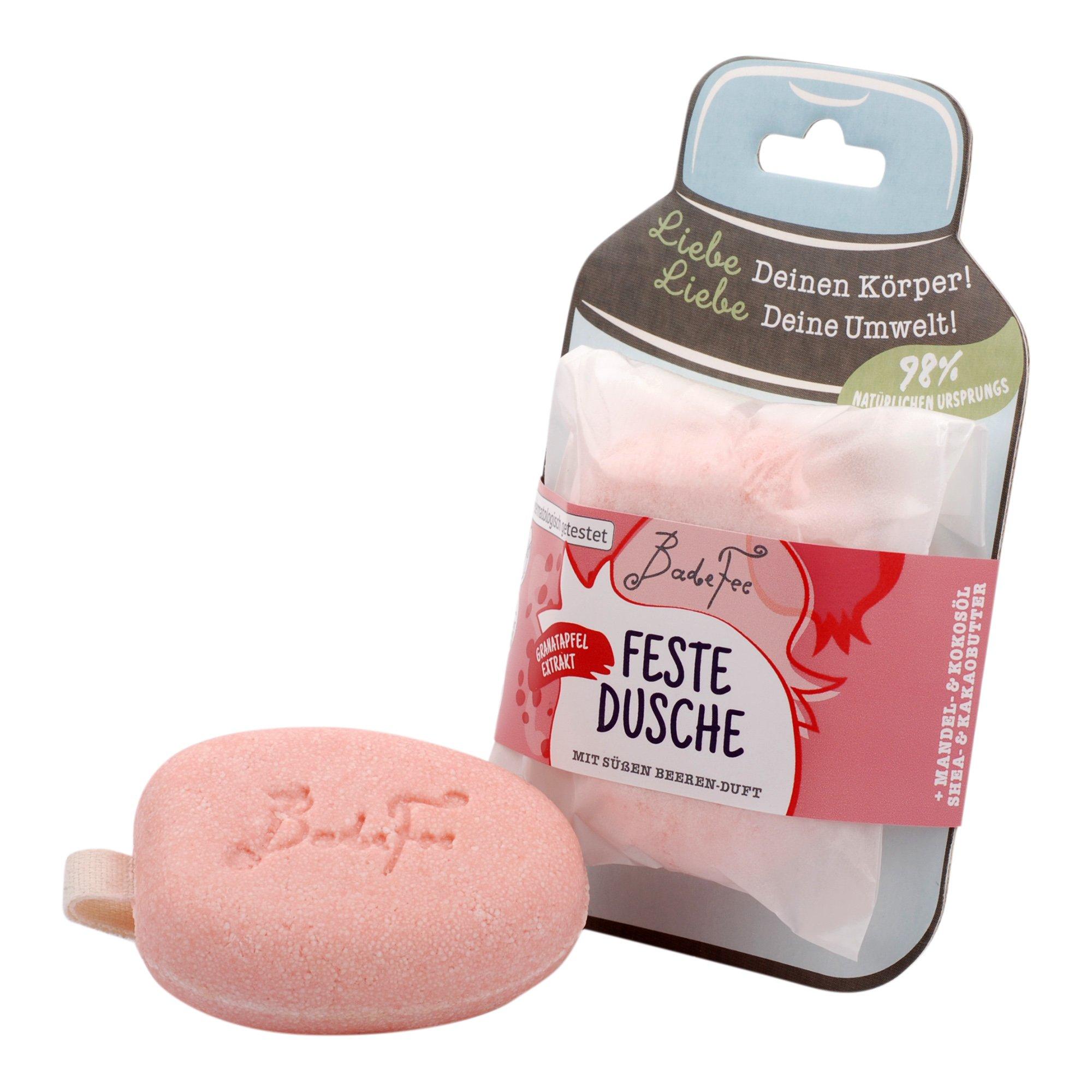 BadeFee Fazinierende feste Duschpflege mit reinigendemCremeschaum. Ein angenehm süßer D Faszinierende Feste Duschpflege: Reinigender Cremeschaum, Sanfte Hautpflege Und Besonderer Duft