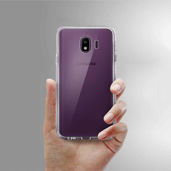 Avizar Samsung Galaxy J4 Full Clear Cover
