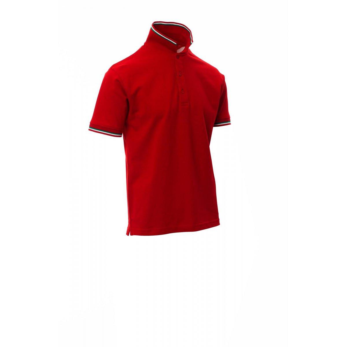 Payper Wear Polo-Shirt mit gestreiftem Kragen und Bündchen