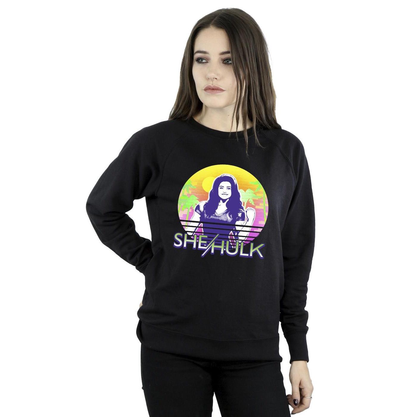MARVEL SheHulk: Attorney At Law Sunset Smile Sweatshirt