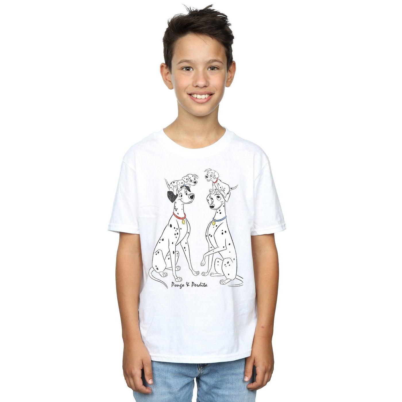 Disney 101 Dalmatians Pongo And Perdita TShirt