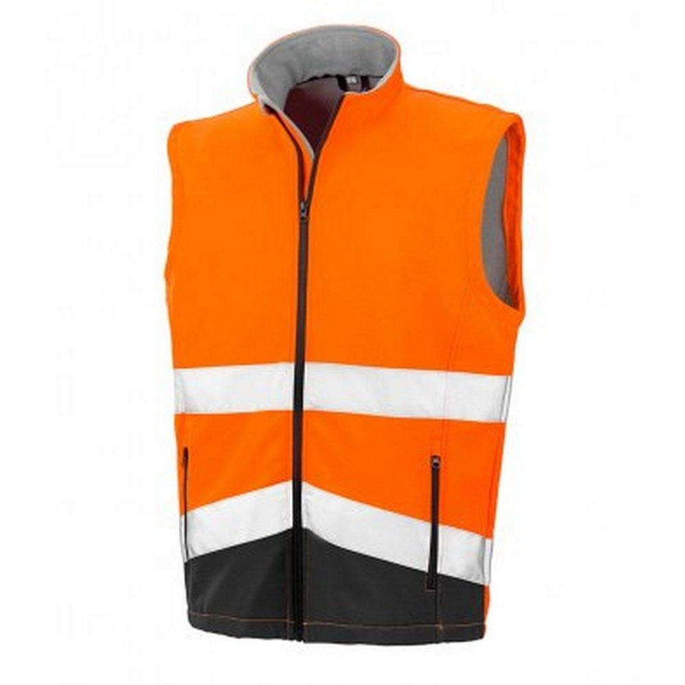 Result Erwachsene SafeGuard Bedruckbares Safety Soft Shell Gilet