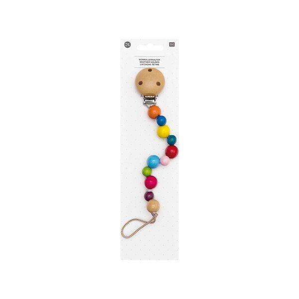 RICO-Design Schnullerhalter natur, farbig