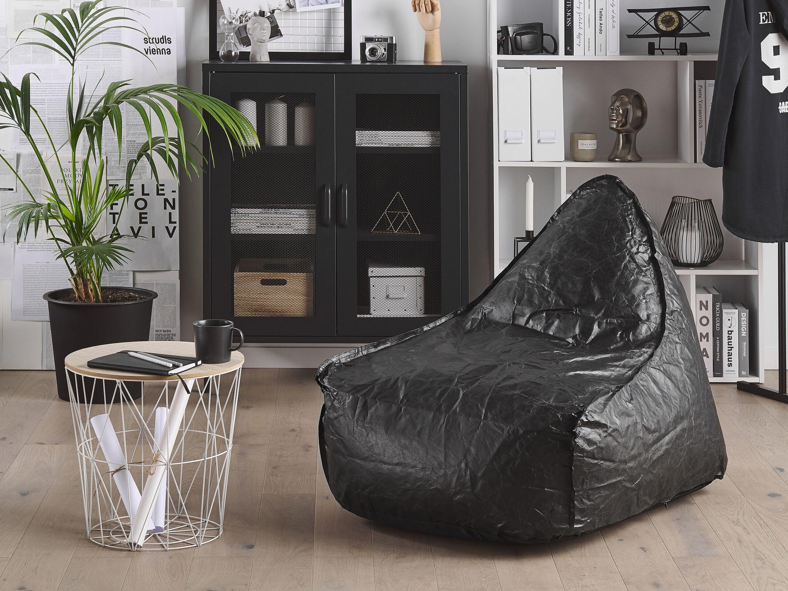 Beliani Sitzsack aus Kunststoff Modern DROP