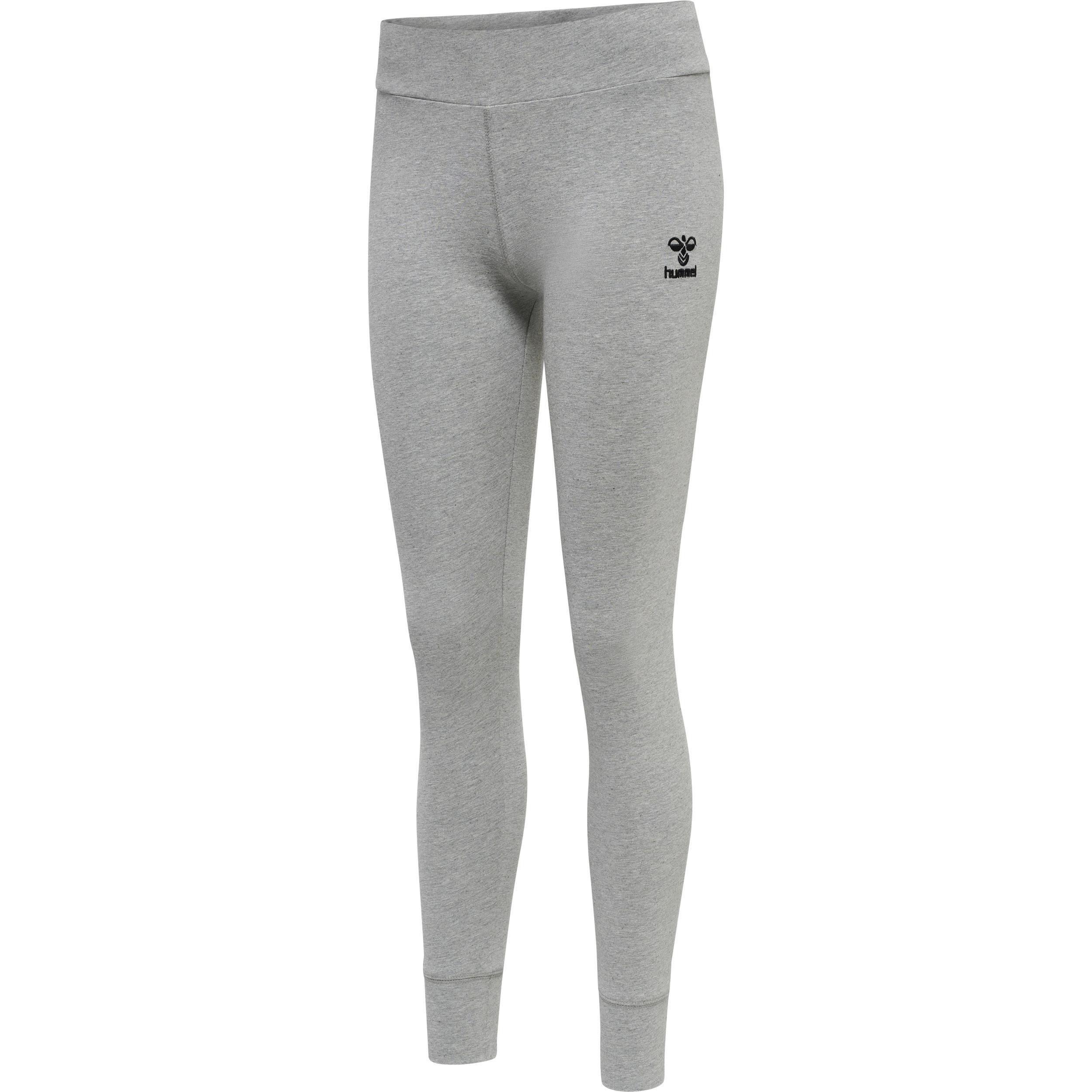 Hummel leggings aus baumwolle, damen move grid