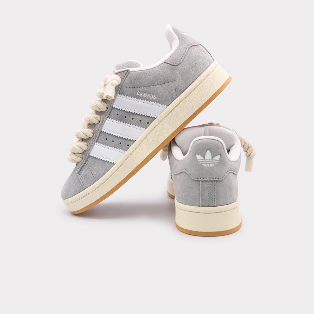 adidas Campus 00s Grey White - Rope Lace Beige