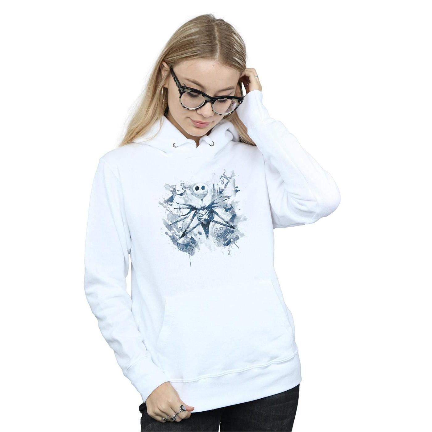 Disney Nightmare Before Christmas Paint Spray Carers Kapuzenpullover