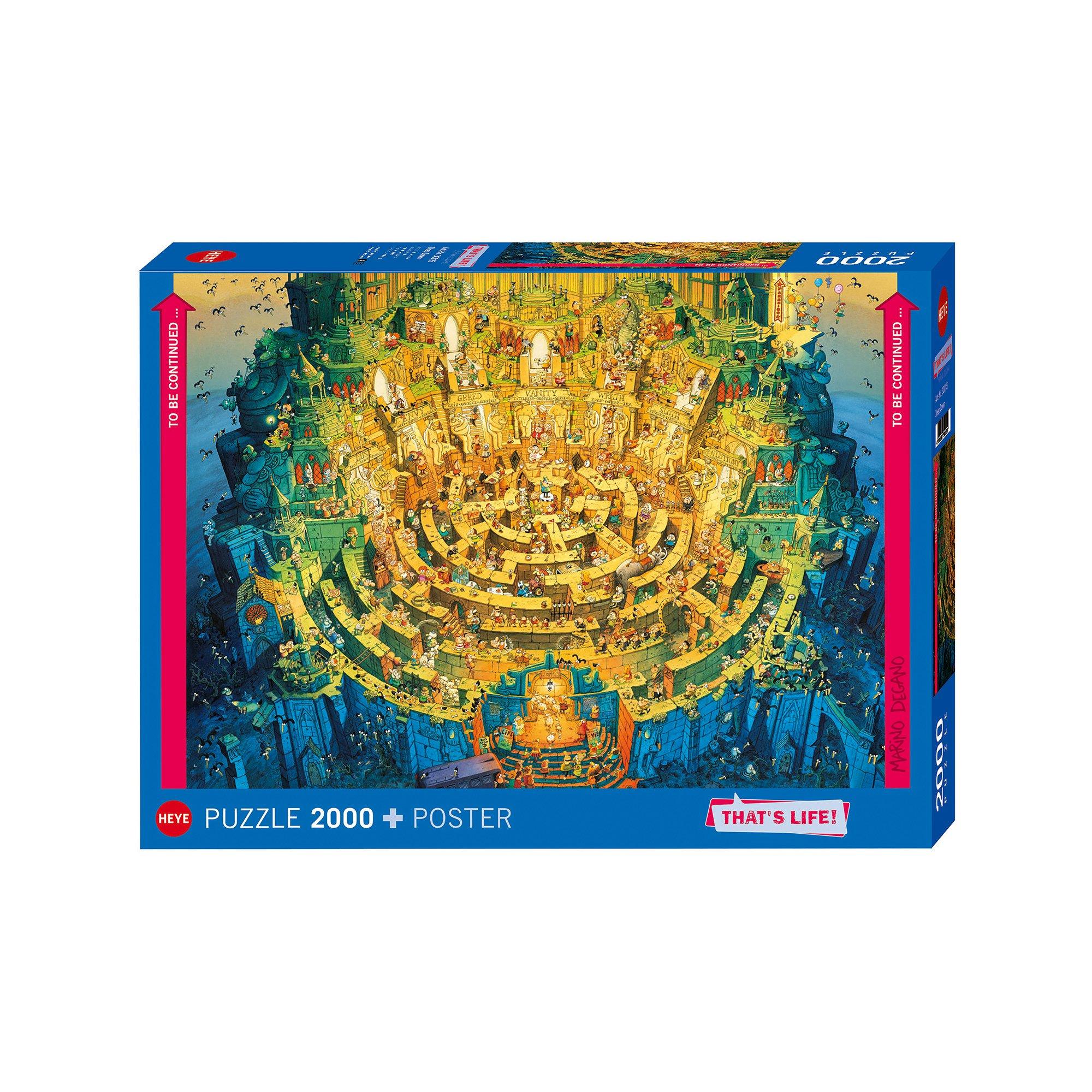 Heye Marino Degano Puzzle Deep Down, 2000 Teile