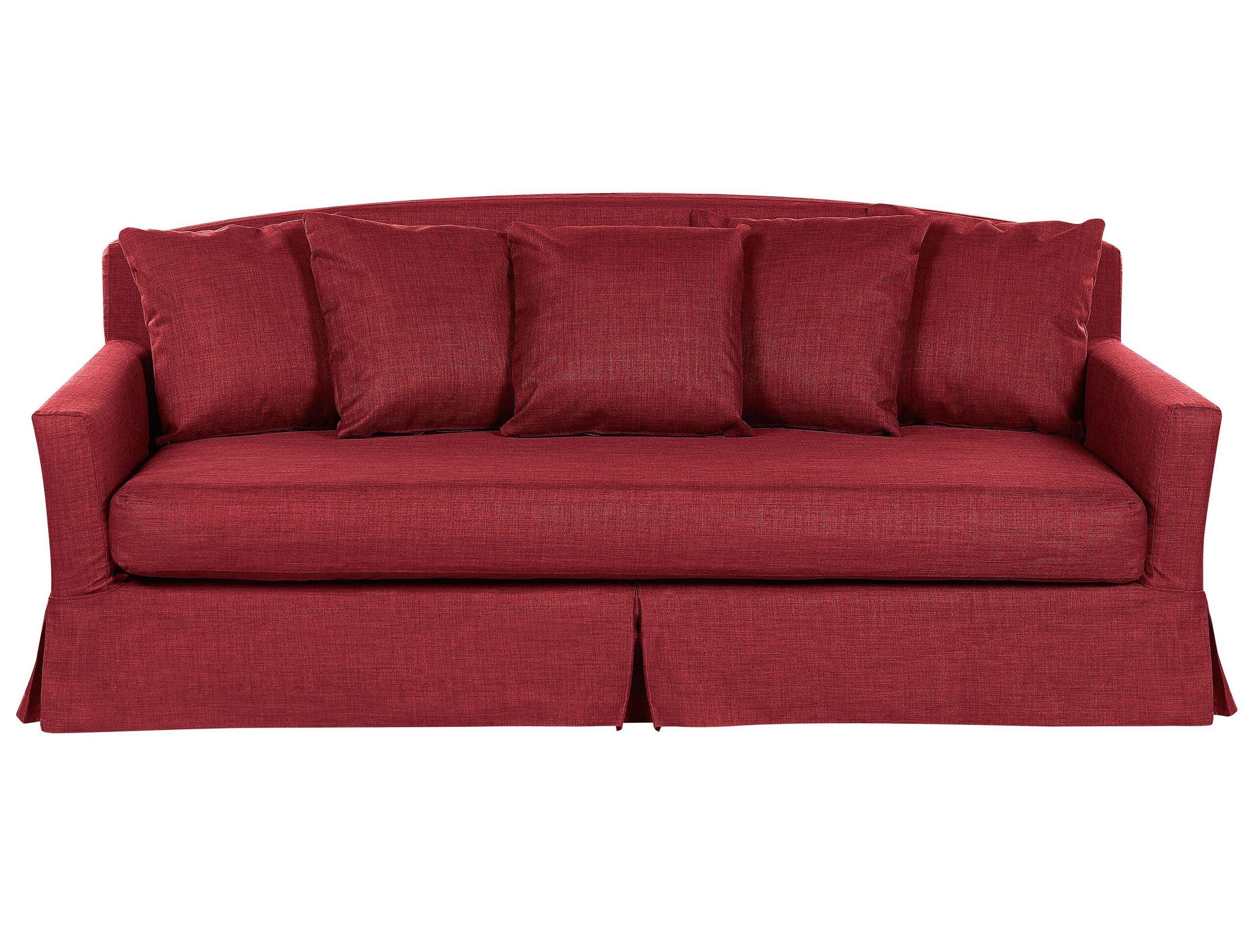Beliani 3 Sitzer Sofa aus Polyester Klassisch GILJA