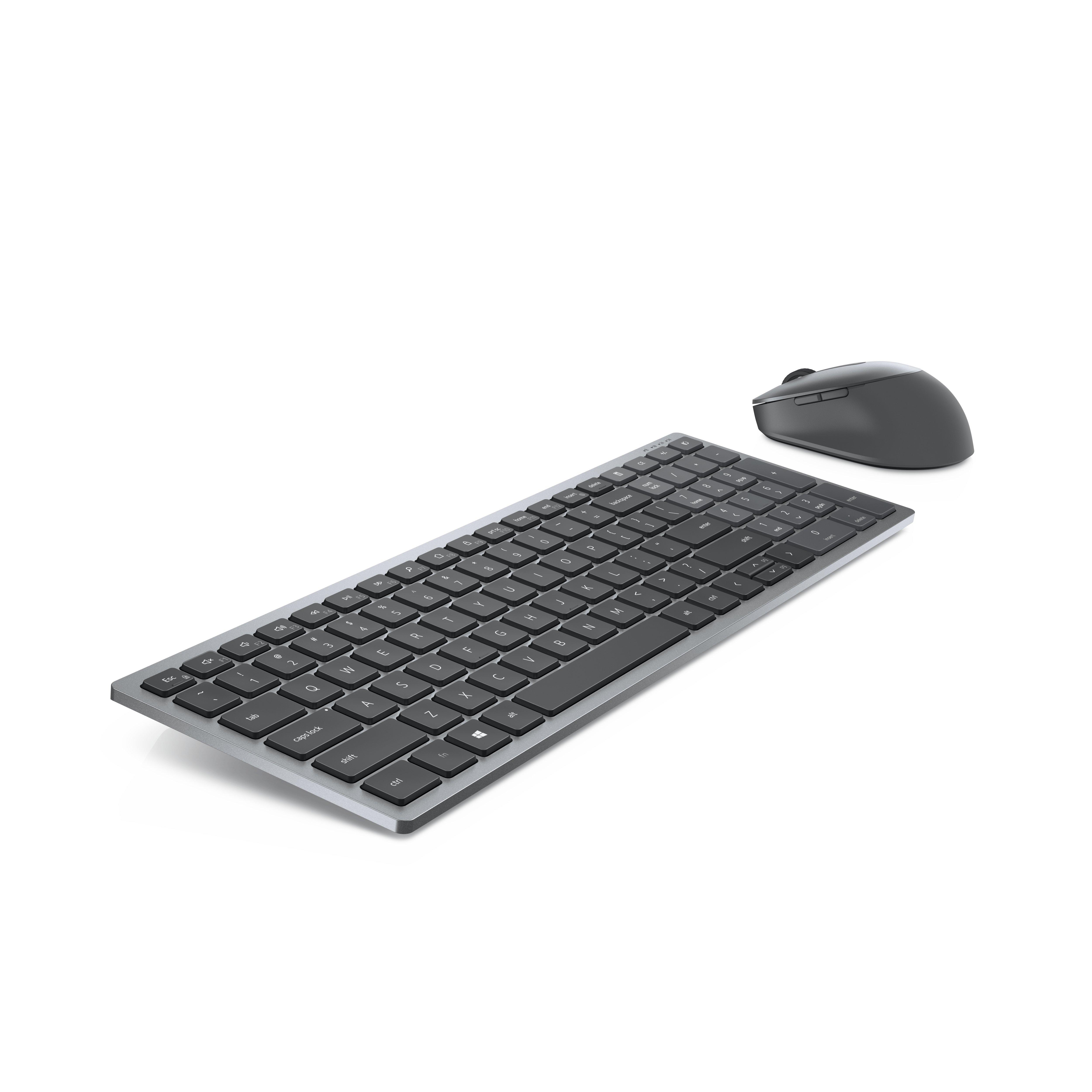 Dell Tastatur-Maus-Set KM7120W Multi-Device Wireless IT-Layout