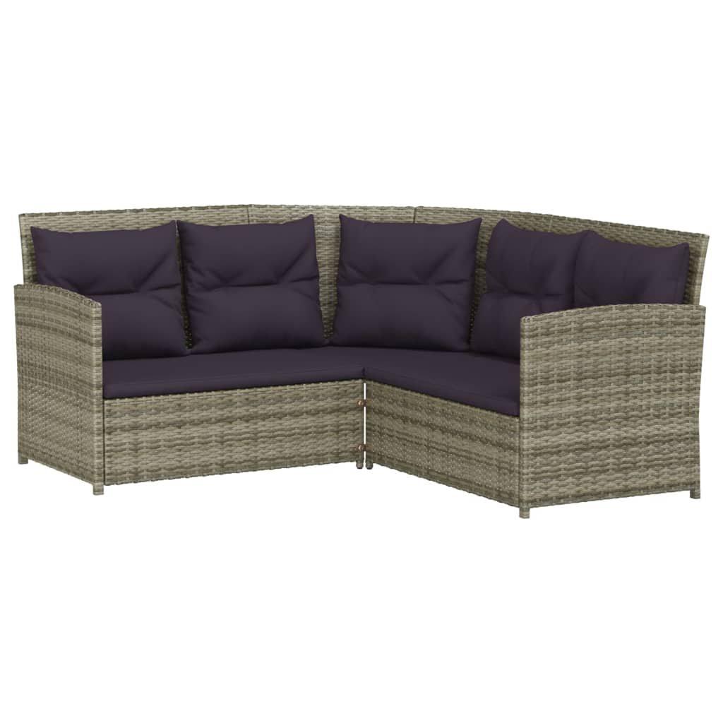 VidaXL Garten lounge set poly-rattan