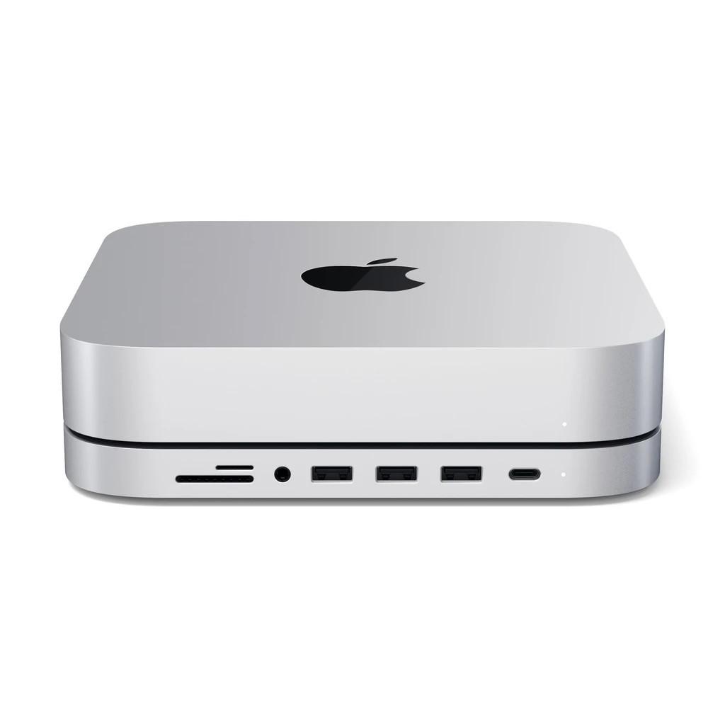 SATECHI USB-C Aluminium Stand & Hub für Mac Mini