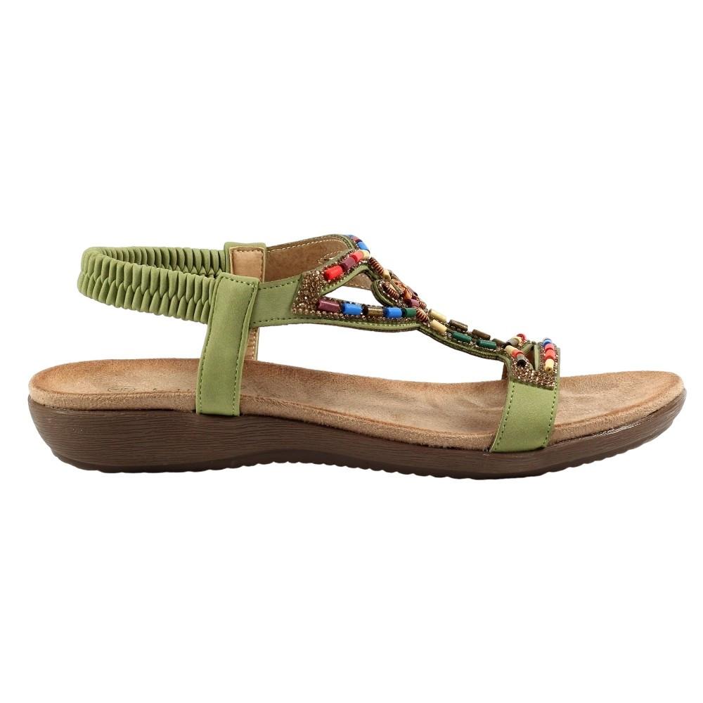 Lunar Sandalen Mariella, Perlenbesetzt