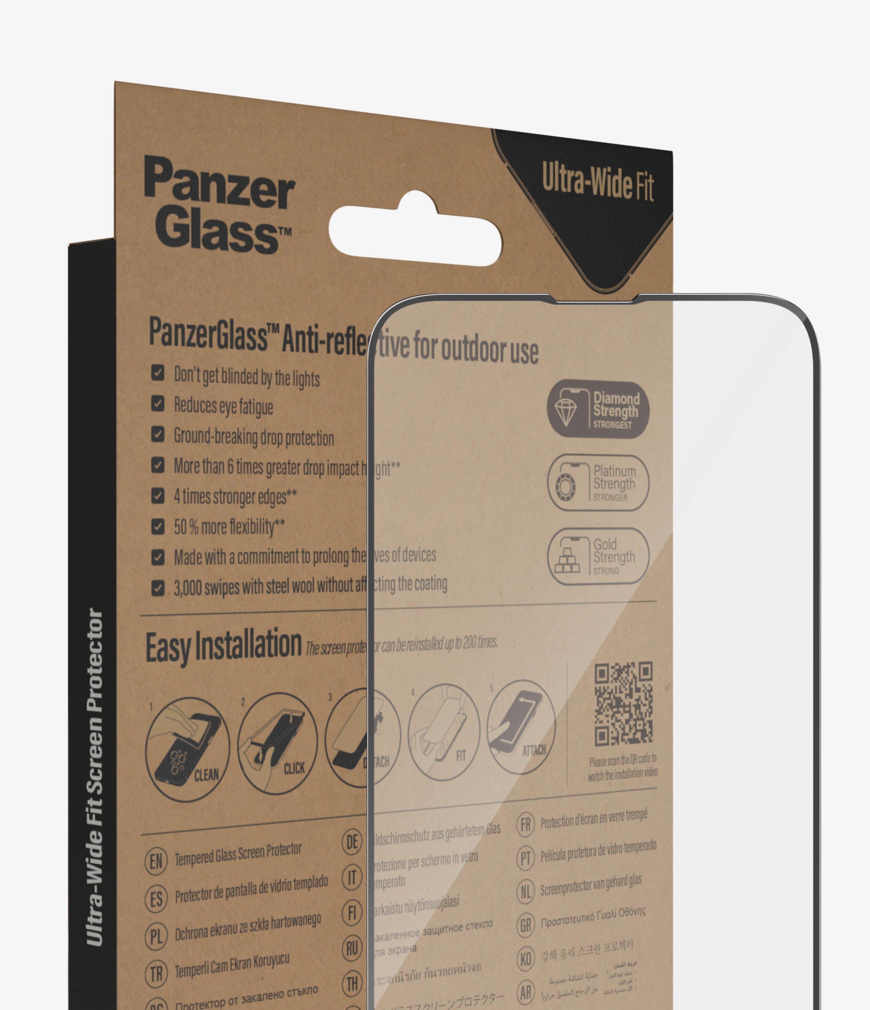 PanzerGlass Ultra Wide Fit, Anti Reflective Klare Bildschirmschutzfolie 1 Stück(e)