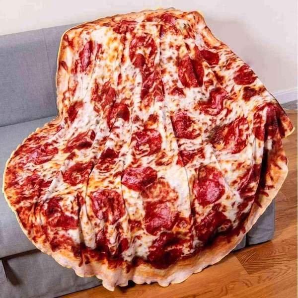 eStore Runde Decke, Pizza - 150 cm