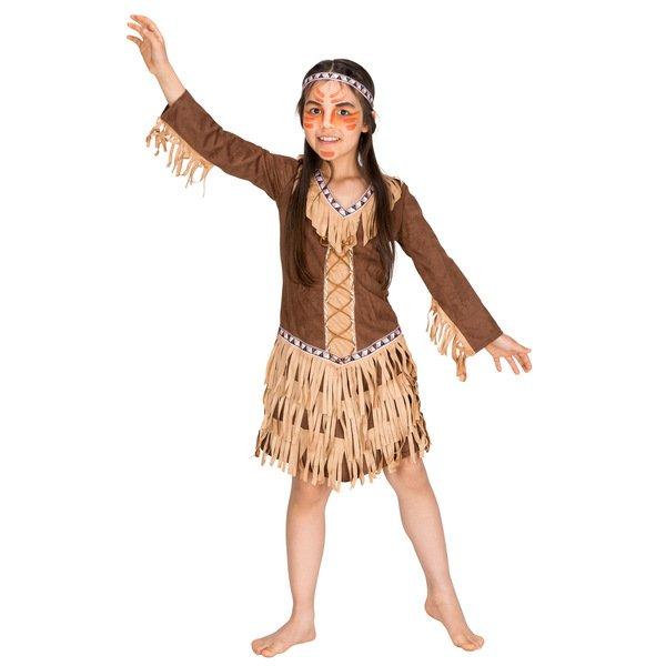 Tectake Mädchenkostüm Indianerprinzessin