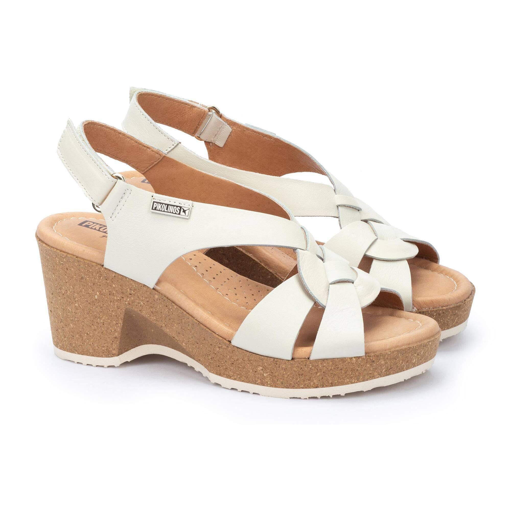 Pikolinos keil-sandalen für en arenales