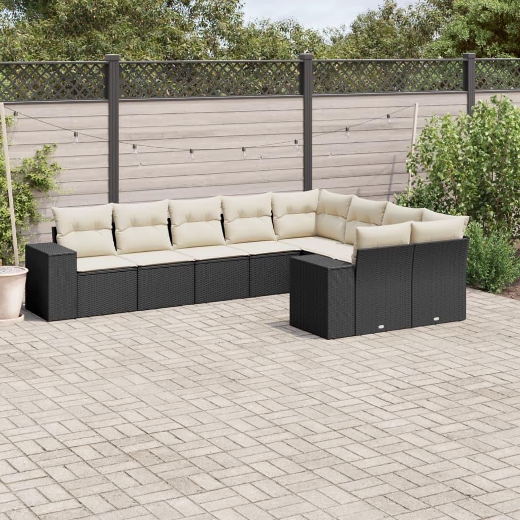 VidaXL Garten sofagarnitur poly-rattan