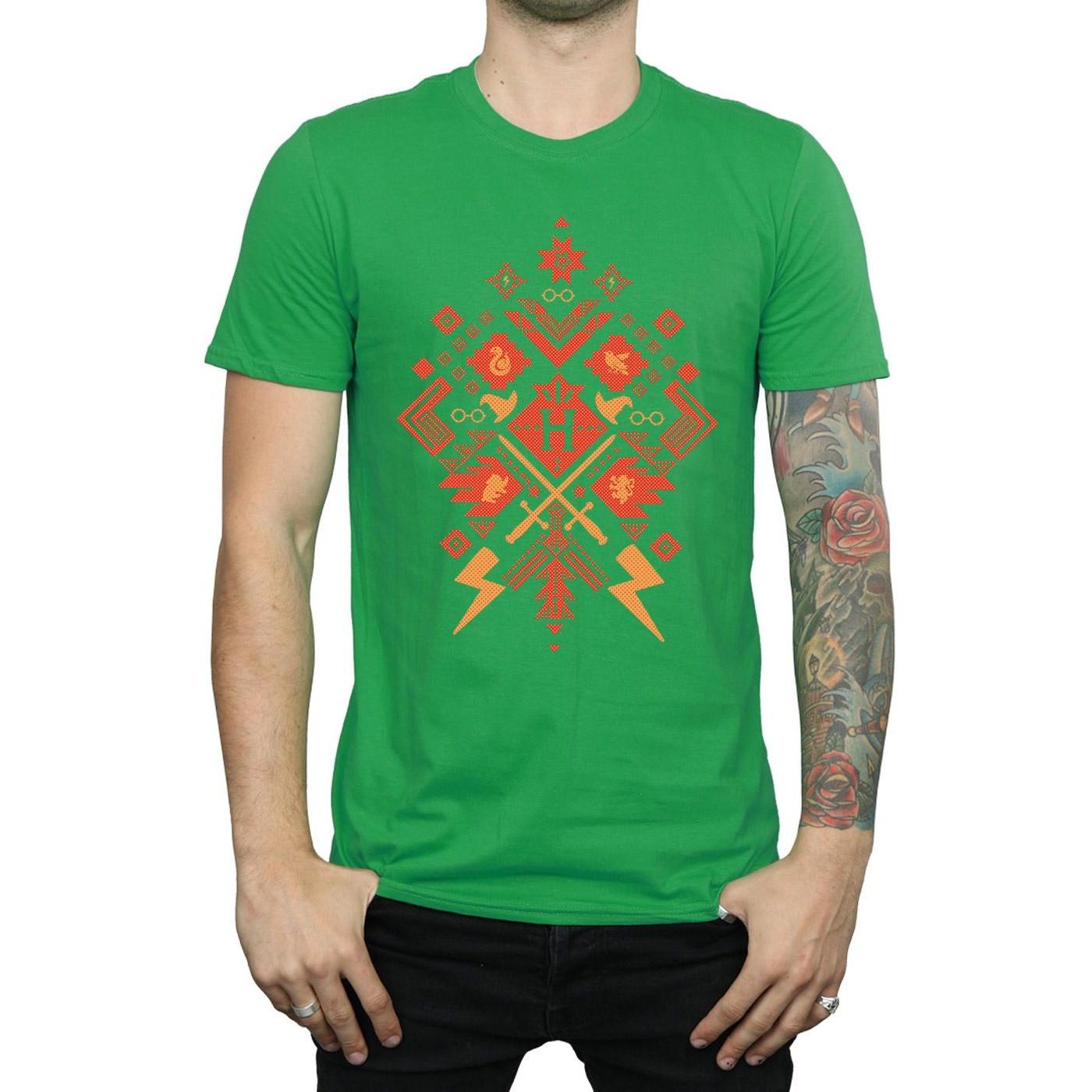 Harry Potter Aztec Muster T-Shirt