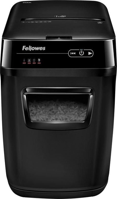 Fellowes FELLOWES Aktenvernichter AutoMax 200C 4682901 P-4, 32lt