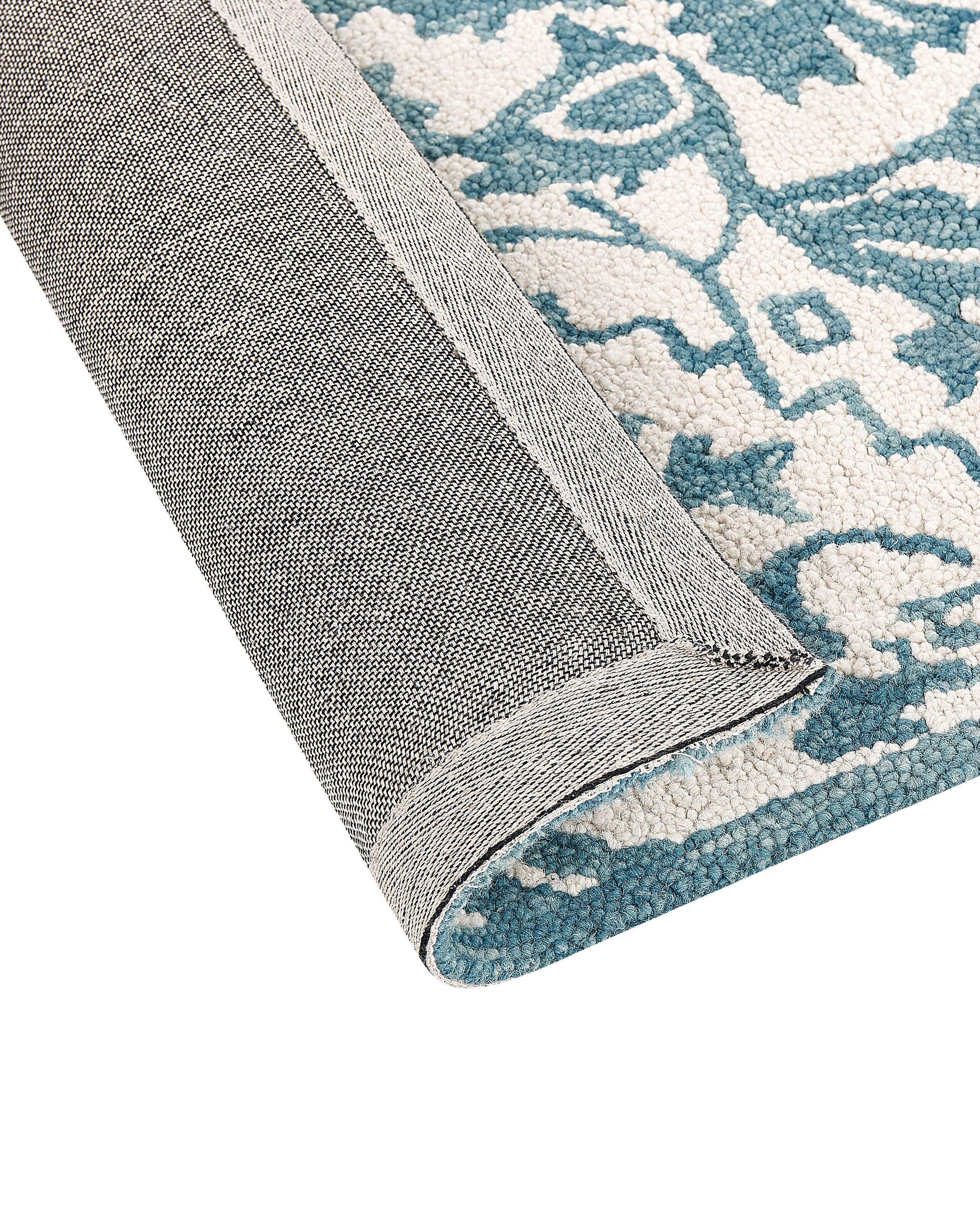 Beliani Teppich aus Wolle Retro AHMETLI