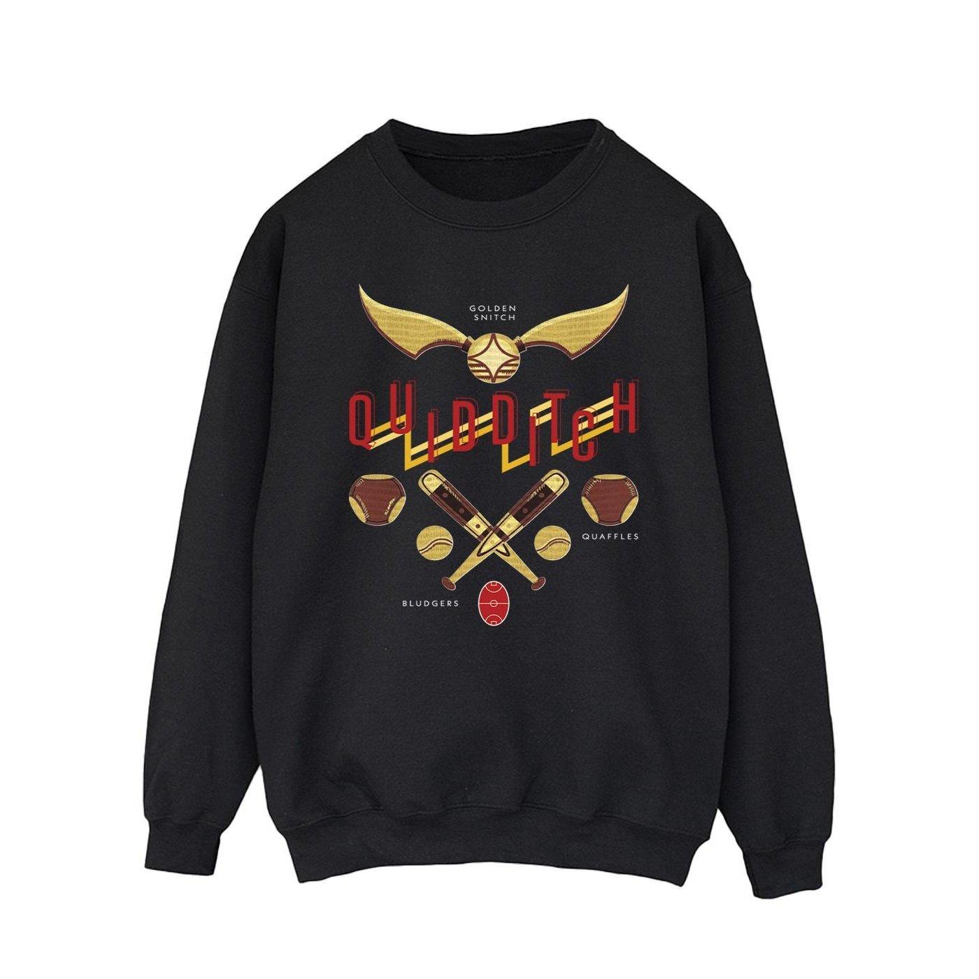 Harry Potter Quidditch Golden Snitch Sweatshirt