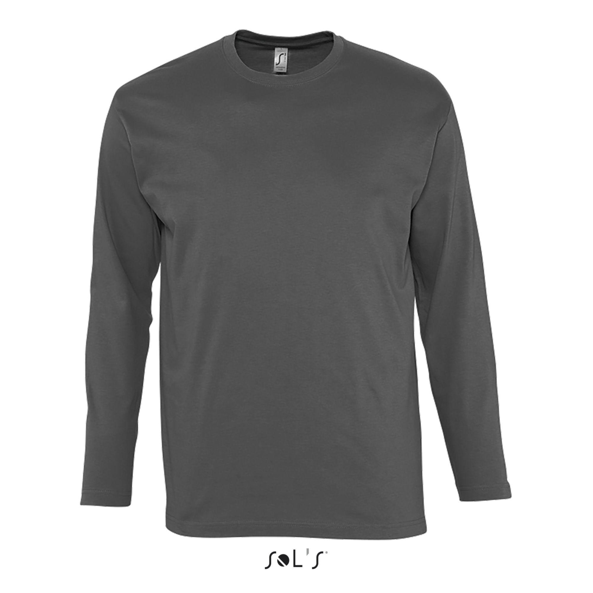 SOLS Monarch Langarm T-Shirt