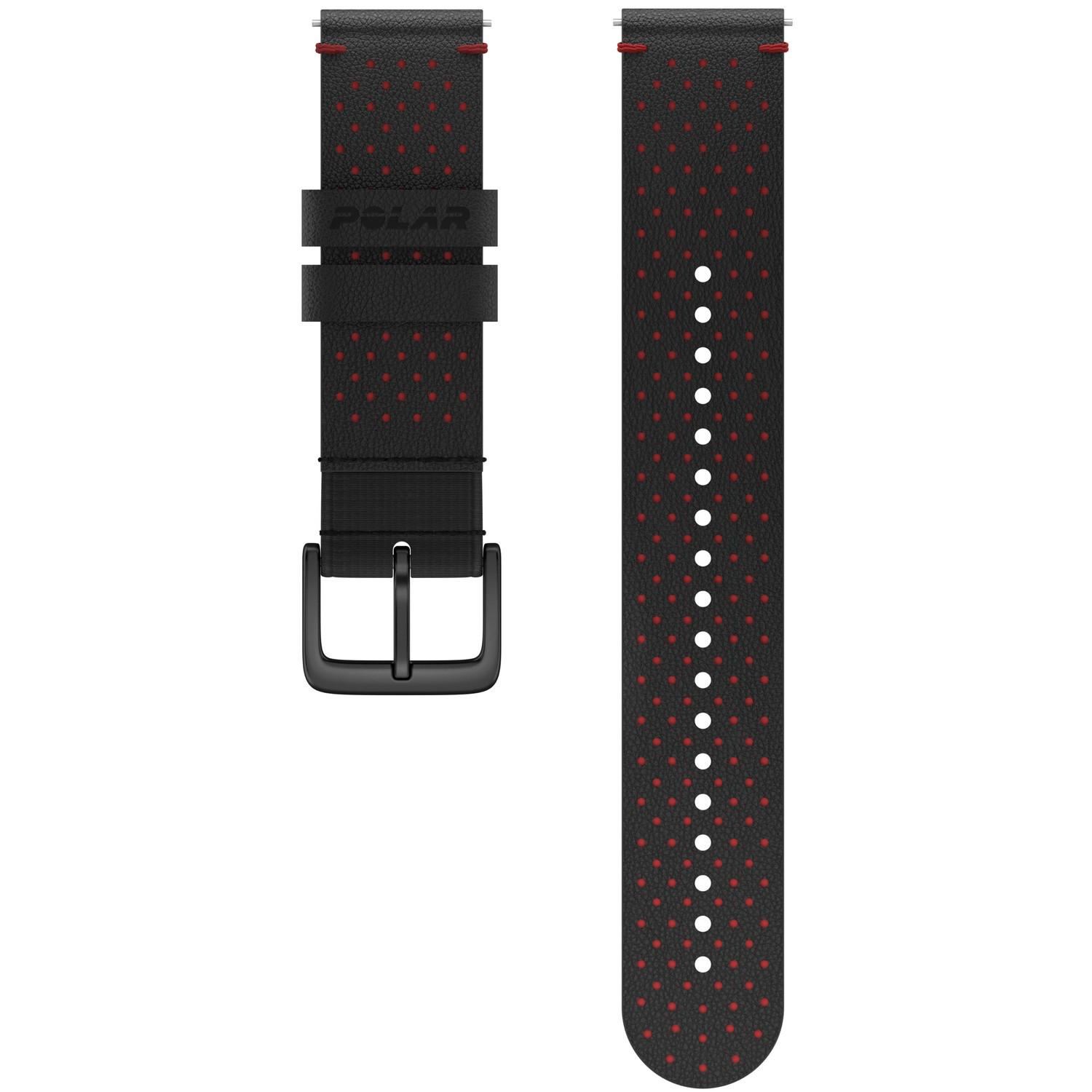 POLAR Lederarmband 20mm M/L