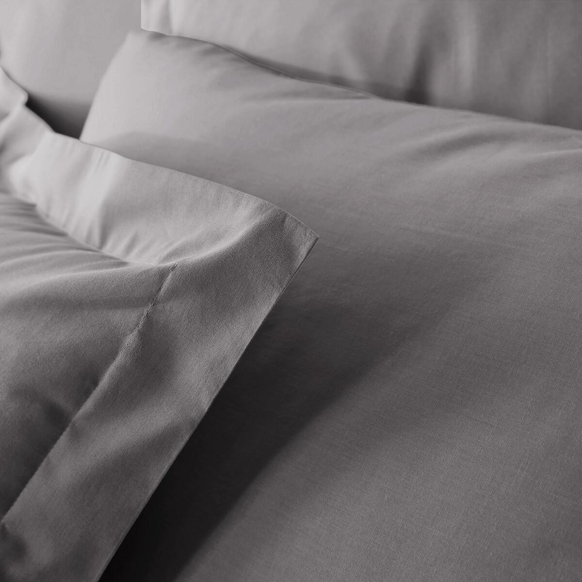 La Redoute Intérieurs Unifarbener Duvetbezug Scenario aus Bio-Baumwolle