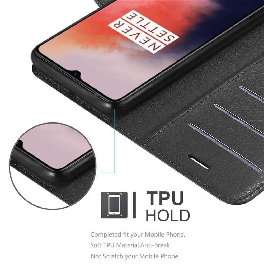Cadorabo Hülle für OnePlus 7T Standfunktion, Kartenfach